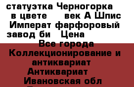 статуэтка Черногорка1877 в цвете  19 век А.Шпис Императ.фарфоровый завод би › Цена ­ 350 000 - Все города Коллекционирование и антиквариат » Антиквариат   . Ивановская обл.,Лежневский р-н